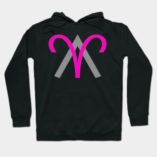 Anthony Aries Pink Logo Hoodie